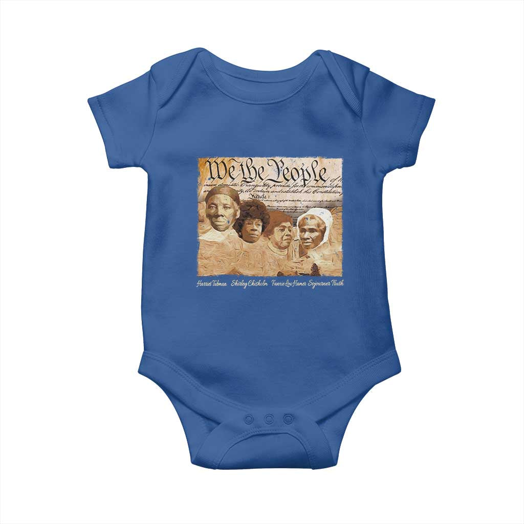 Black Women Leaders Baby Onesie Harriet Tubman Shirley Fannie Hamer Sojourner Truth Black History Month