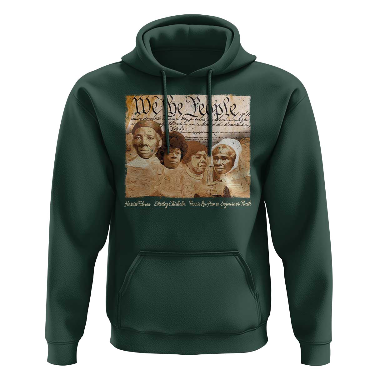 Black Women Leaders Hoodie Harriet Tubman Shirley Fannie Hamer Sojourner Truth Black History Month