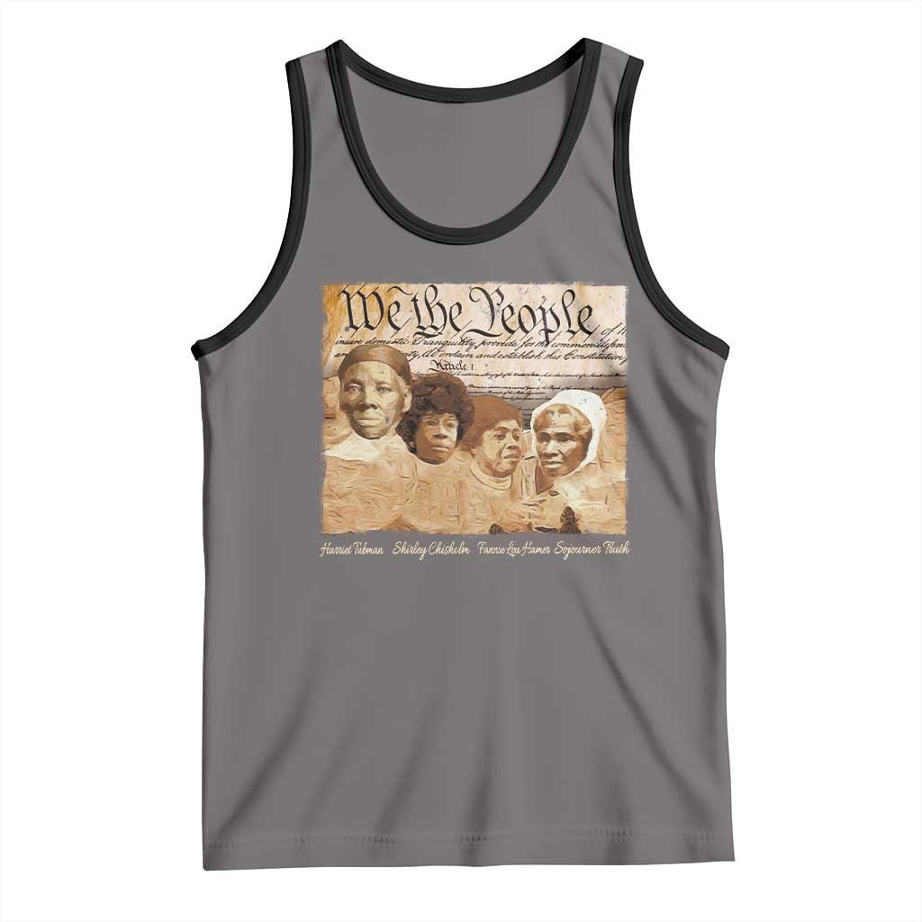 Black Women Leaders Tank Top Harriet Tubman Shirley Fannie Hamer Sojourner Truth Black History Month