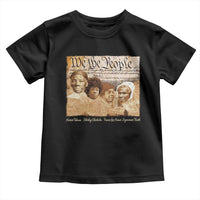Black Women Leaders Toddler T Shirt Harriet Tubman Shirley Fannie Hamer Sojourner Truth Black History Month