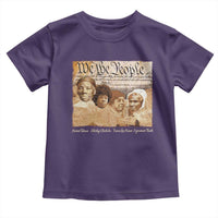 Black Women Leaders Toddler T Shirt Harriet Tubman Shirley Fannie Hamer Sojourner Truth Black History Month