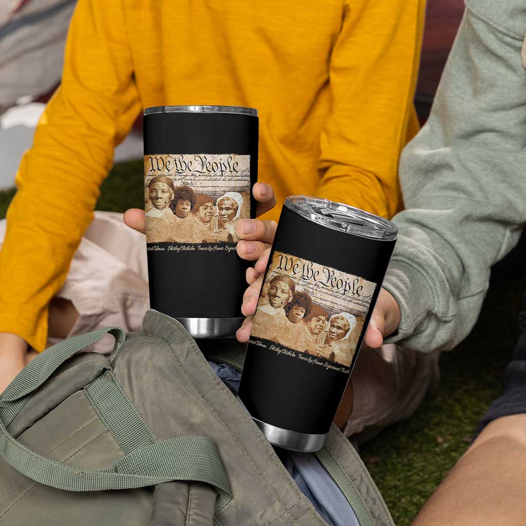 Black Women Leaders Tumbler Cup Harriet Tubman Shirley Fannie Hamer Sojourner Truth Black History Month