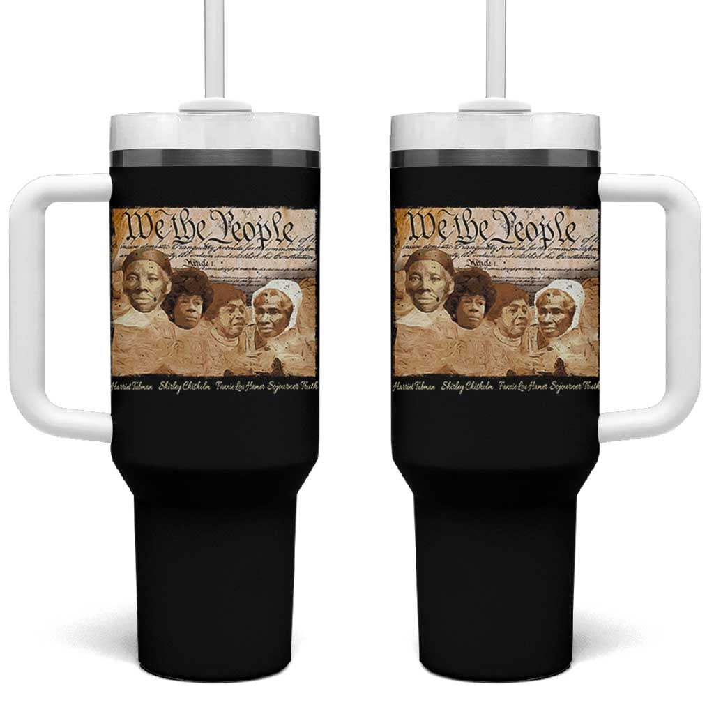Black Women Leaders Tumbler With Handle Harriet Tubman Shirley Fannie Hamer Sojourner Truth Black History Month