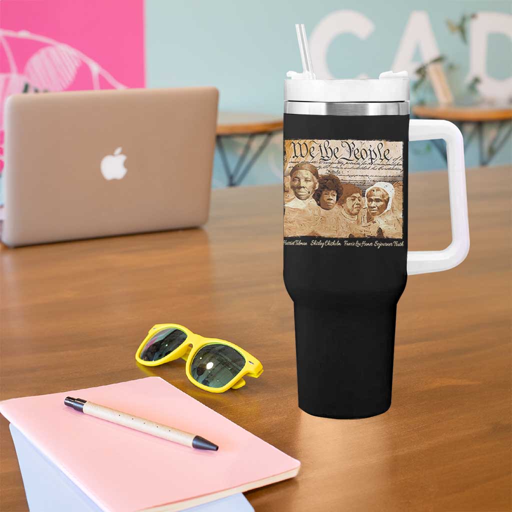 Black Women Leaders Tumbler With Handle Harriet Tubman Shirley Fannie Hamer Sojourner Truth Black History Month