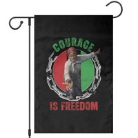 Harriet Tubman Garden Flag Courage Is Freedom Black History Hero