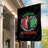 Harriet Tubman Garden Flag Courage Is Freedom Black History Hero