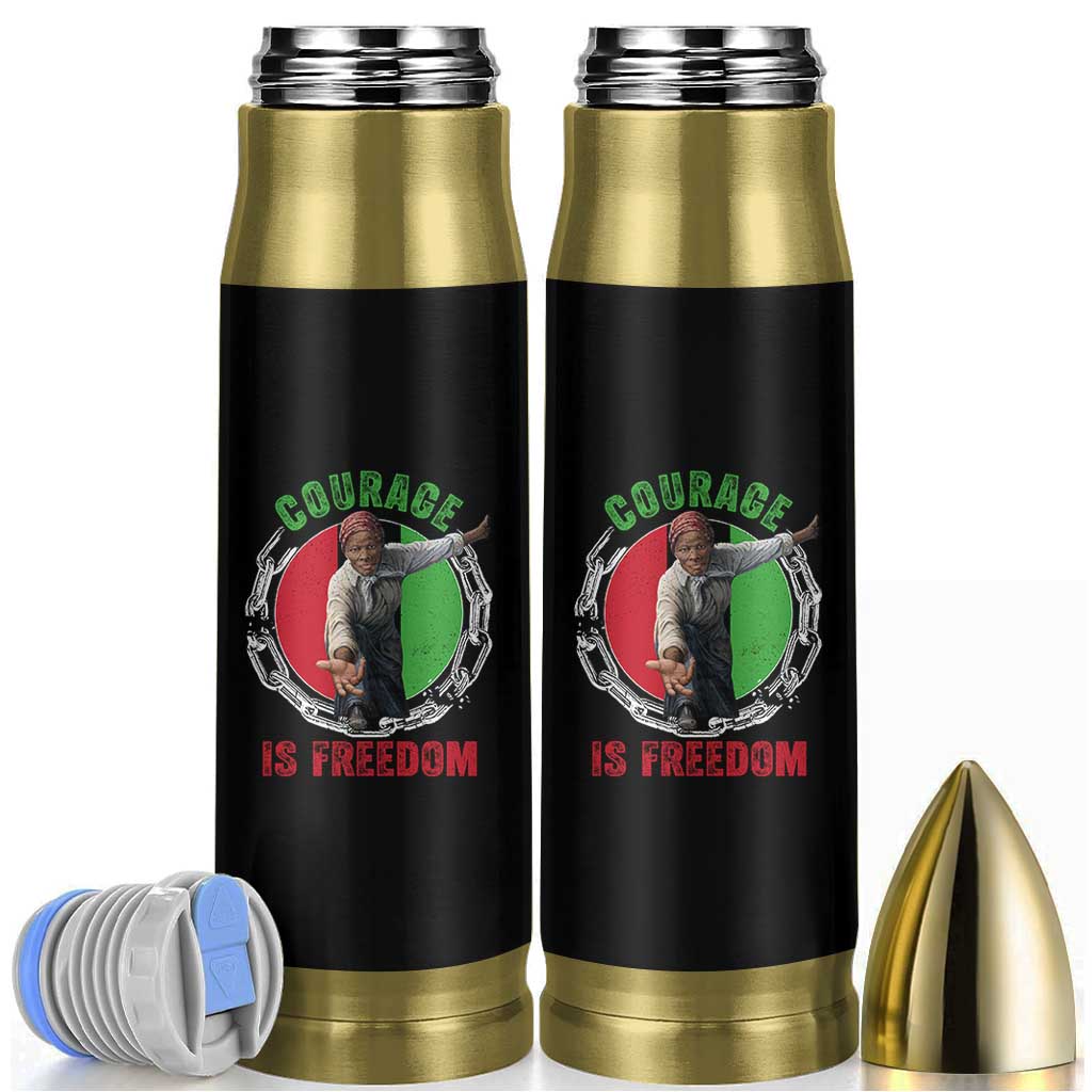 Harriet Tubman Bullet Tumbler Courage Is Freedom Black History Hero