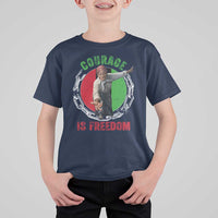 Harriet Tubman T Shirt For Kid Courage Is Freedom Black History Hero