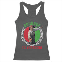 Harriet Tubman Racerback Tank Top Courage Is Freedom Black History Hero
