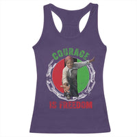Harriet Tubman Racerback Tank Top Courage Is Freedom Black History Hero
