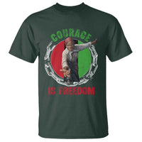 Harriet Tubman T Shirt Courage Is Freedom Black History Hero