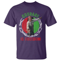 Harriet Tubman T Shirt Courage Is Freedom Black History Hero