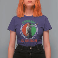 Harriet Tubman T Shirt For Women Courage Is Freedom Black History Hero