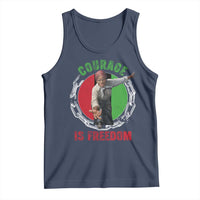 Harriet Tubman Tank Top Courage Is Freedom Black History Hero