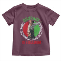Harriet Tubman Toddler T Shirt Courage Is Freedom Black History Hero