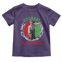 Harriet Tubman Toddler T Shirt Courage Is Freedom Black History Hero