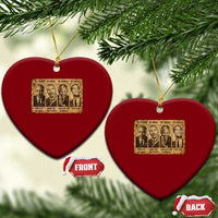 Black Leaders Ceramic Ornament Be Strong Be Brave Be Humble Be Badass African American History Month