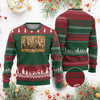 Black Leaders Ugly Christmas Sweater Be Strong Be Brave Be Humble Be Badass African American History Month