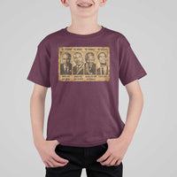 Black Leaders T Shirt For Kid Be Strong Be Brave Be Humble Be Badass African American History Month