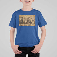 Black Leaders T Shirt For Kid Be Strong Be Brave Be Humble Be Badass African American History Month
