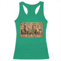 Black Leaders Racerback Tank Top Be Strong Be Brave Be Humble Be Badass African American History Month