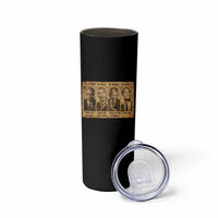 Black Leaders Skinny Tumbler Be Strong Be Brave Be Humble Be Badass African American History Month