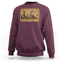 Black Leaders Sweatshirt Be Strong Be Brave Be Humble Be Badass African American History Month