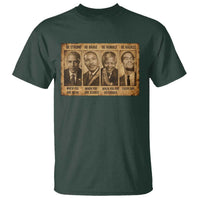 Black Leaders T Shirt Be Strong Be Brave Be Humble Be Badass African American History Month