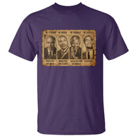 Black Leaders T Shirt Be Strong Be Brave Be Humble Be Badass African American History Month