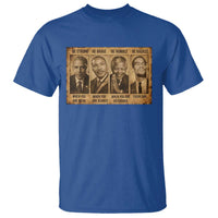 Black Leaders T Shirt Be Strong Be Brave Be Humble Be Badass African American History Month