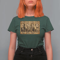Black Leaders T Shirt For Women Be Strong Be Brave Be Humble Be Badass African American History Month