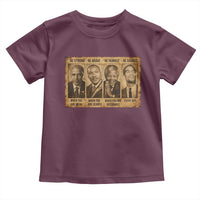 Black Leaders Toddler T Shirt Be Strong Be Brave Be Humble Be Badass African American History Month