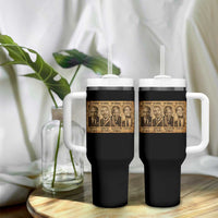 Black Leaders Tumbler With Handle Be Strong Be Brave Be Humble Be Badass African American History Month