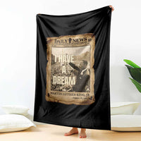 I Have A Dream Martin Luther King MLK Day Throw Blanket March On Washington Black History