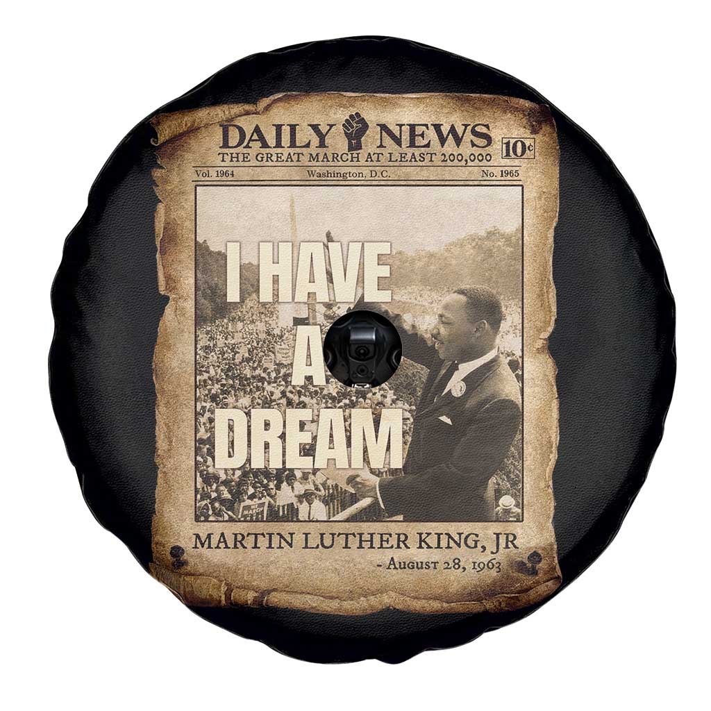 I Have A Dream Martin Luther King MLK Day Spare Tire Cover March On Washington Black History