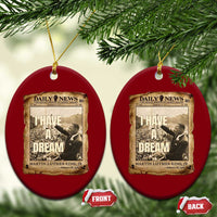 I Have A Dream Martin Luther King MLK Day Ceramic Ornament March On Washington Black History
