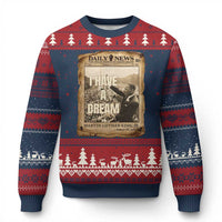 I Have A Dream Martin Luther King MLK Day Ugly Christmas Sweater March On Washington Black History