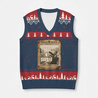 I Have A Dream Martin Luther King MLK Day V-Neck Knit Sweater Vest March On Washington Black History