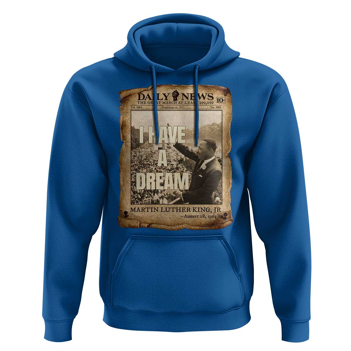 I Have A Dream Martin Luther King MLK Day Hoodie March On Washington Black History
