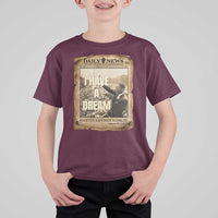 I Have A Dream Martin Luther King MLK Day T Shirt For Kid March On Washington Black History