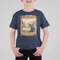 I Have A Dream Martin Luther King MLK Day T Shirt For Kid March On Washington Black History
