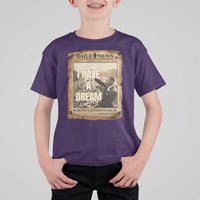 I Have A Dream Martin Luther King MLK Day T Shirt For Kid March On Washington Black History