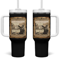 I Have A Dream Martin Luther King MLK Day Tumbler With Handle March On Washington Black History