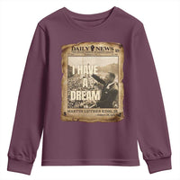 I Have A Dream Martin Luther King MLK Day Youth Sweatshirt March On Washington Black History