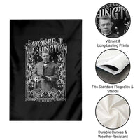 Booker Taliaferro Washington Garden Flag African American Educator Black History