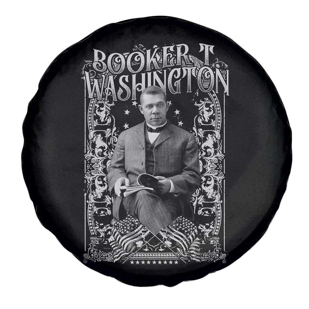 Booker Taliaferro Washington Spare Tire Cover African American Educator Black History