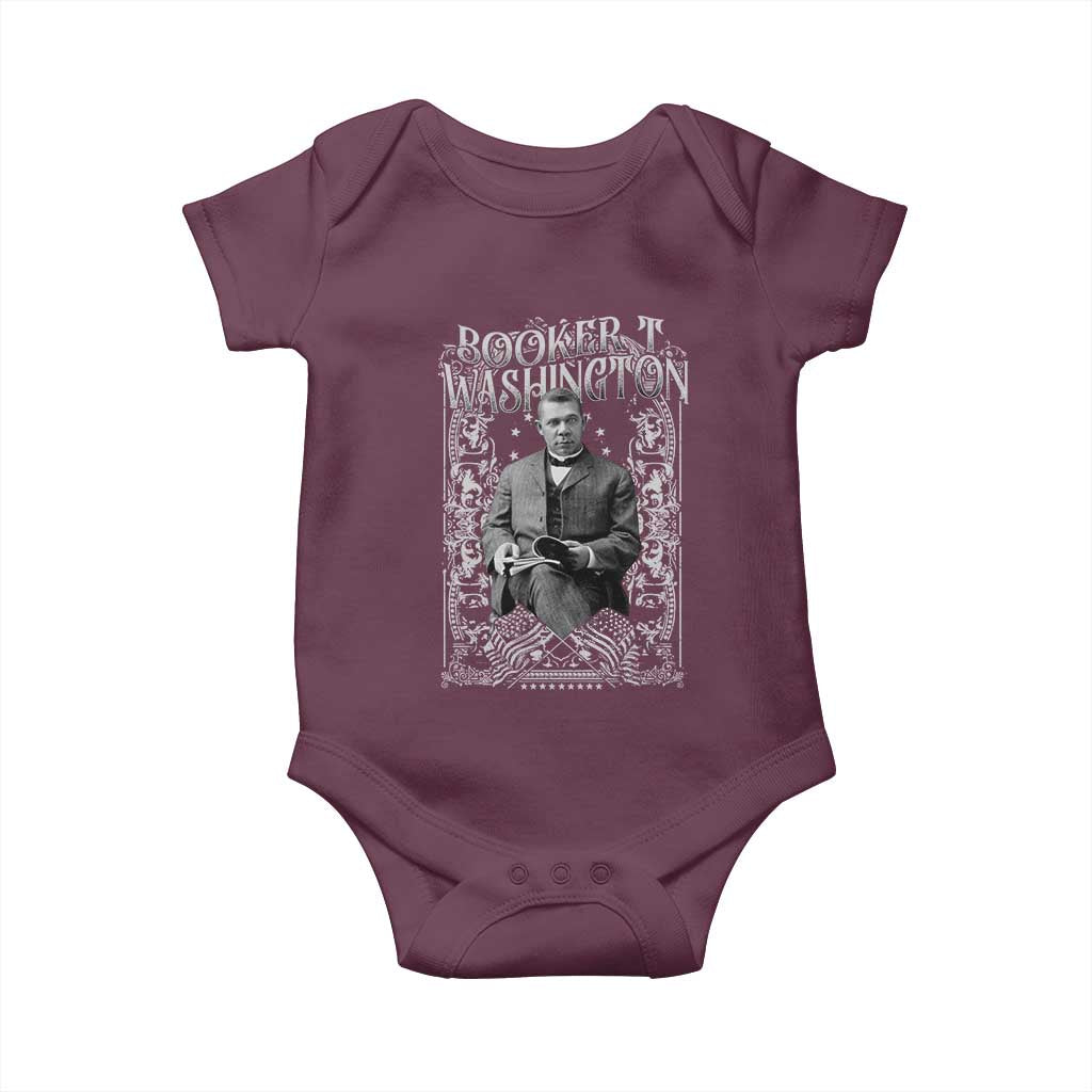 Booker Taliaferro Washington Baby Onesie African American Educator Black History