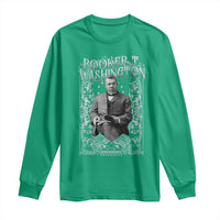 Booker Taliaferro Washington Long Sleeve Shirt African American Educator Black History