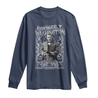 Booker Taliaferro Washington Long Sleeve Shirt African American Educator Black History