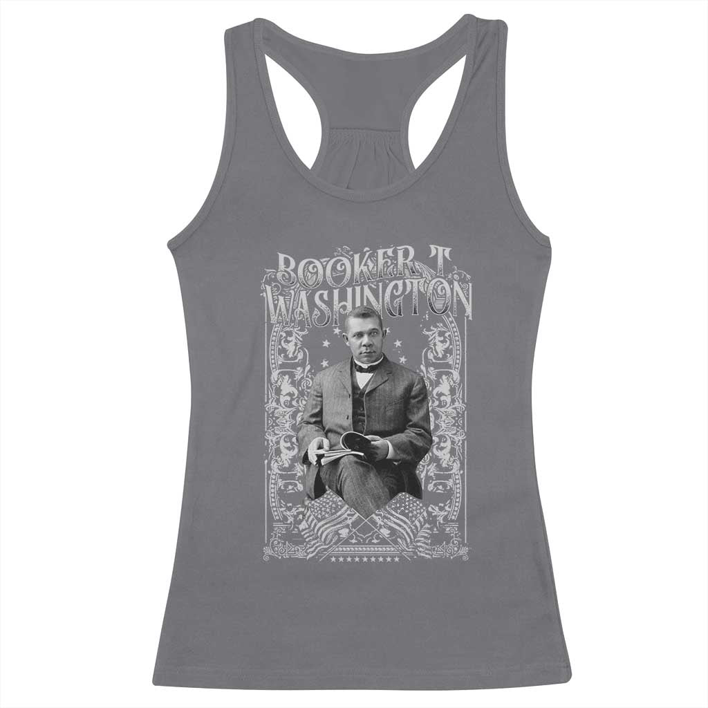 Booker Taliaferro Washington Racerback Tank Top African American Educator Black History